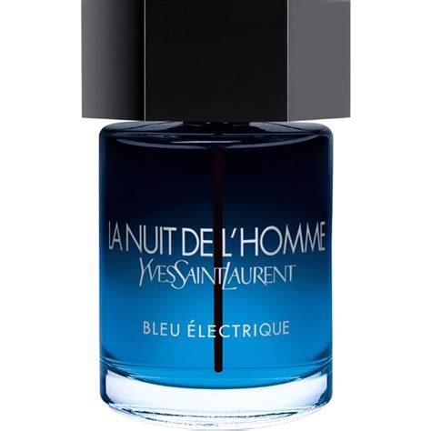 ysl la nuit de l'homme bleu electric|yves saint laurent eau electrique.